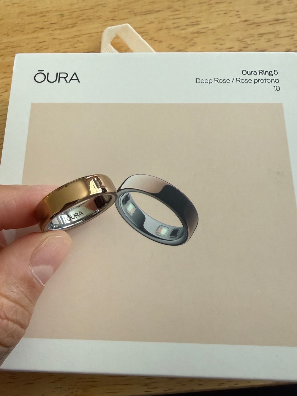 Oura Ring 5 Deep Rose